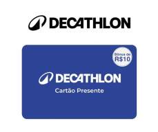 Cartão Presente Decathlon Bônus R$ 10 Virtual - R$ 100
