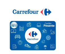 Cartão Presente Carrefour Bônus R$ 10 Virtual - R$ 100