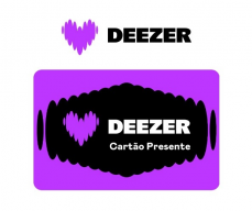 Cartão Presente Deezer Imediato - 1 Mês