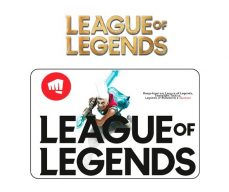 Cartão Pré-Pago League Of Legends Imediato - R$ 50