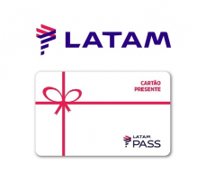 Cartão Presente Latam Pass Imediato - 20.000 milhas