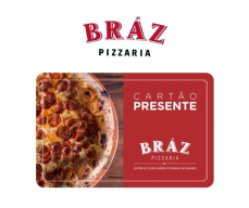 Cartão Presente Bráz Pizzaria Imediato - R$ 150