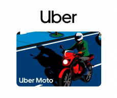 Uber Moto Voucher Imediato - R$ 300