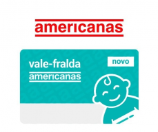 Novo Vale Fralda Americanas Imediato - R$ 50