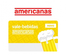 Novo Vale Bebidas Americanas Imediato - R$ 25