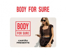 Cartão Presente Body for Sure Imediato - R$ 100